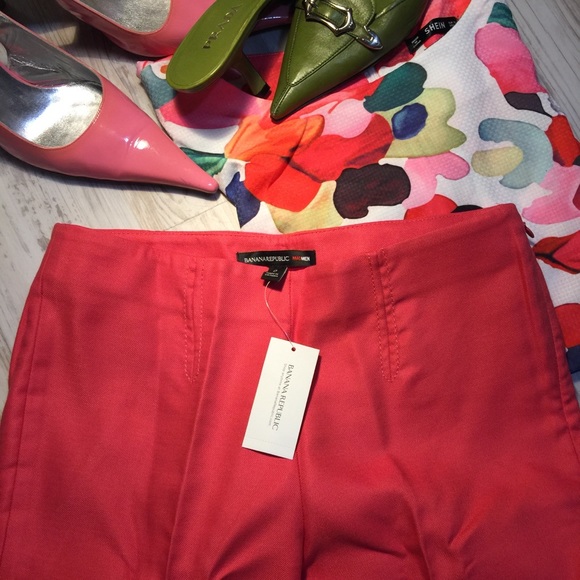 Sleek salmon BR side zip pant - Picture 3 of 8